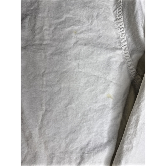 Polo Ralph Lauren Men's XL White Full Zip Bomber Jacket Preppy Vintage Y2K - Picture 6 of 6